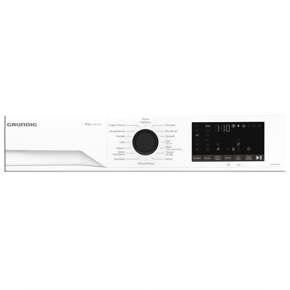 GPWM 102633 A Çamaşır Makinesi