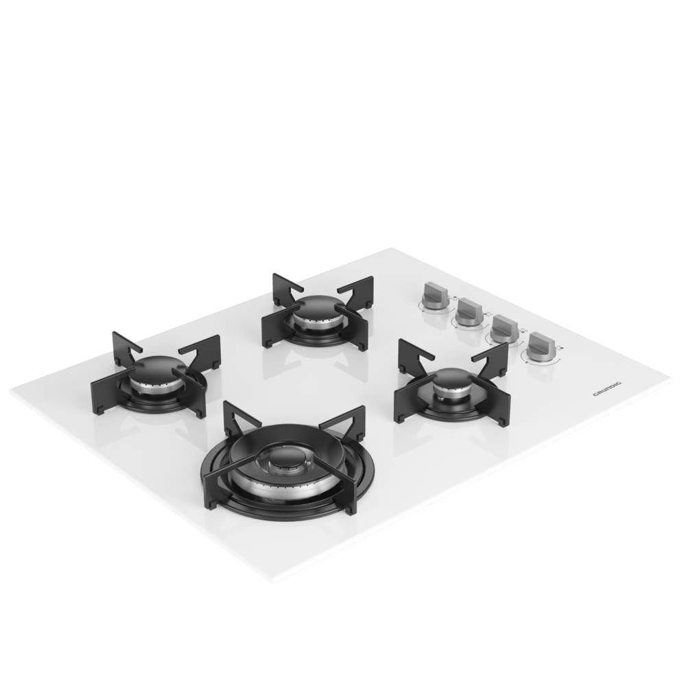 GIGL 622410 W Gazlı Cam Tablalı Ocak