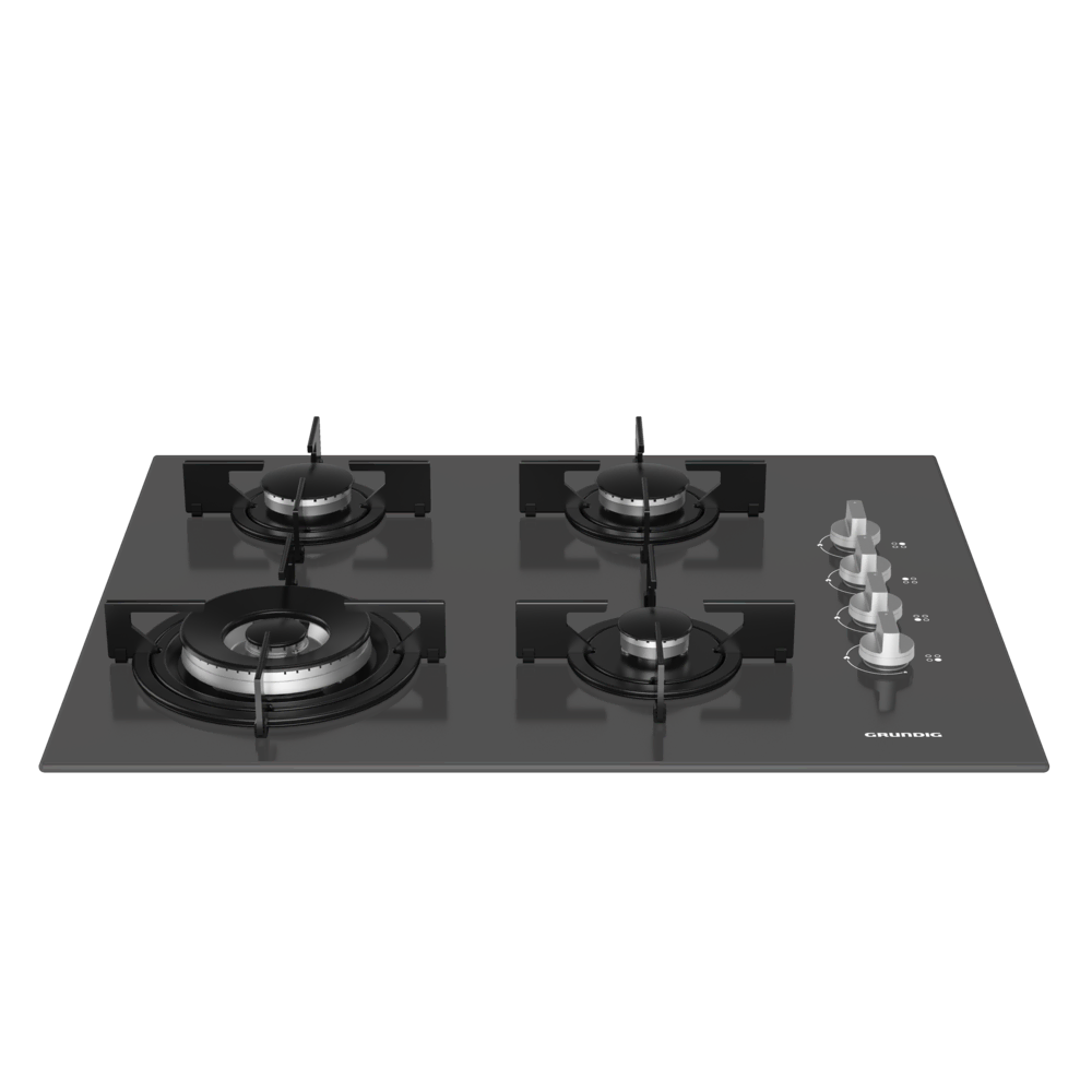 GIGL 622410 GR Gazlı Cam Tablalı Ocak