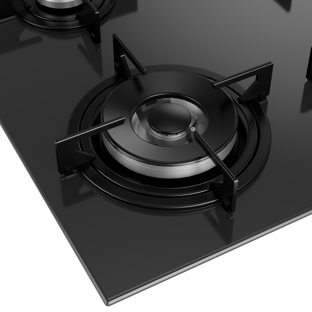 GIGL 622410 GR Gazlı Cam Tablalı Ocak