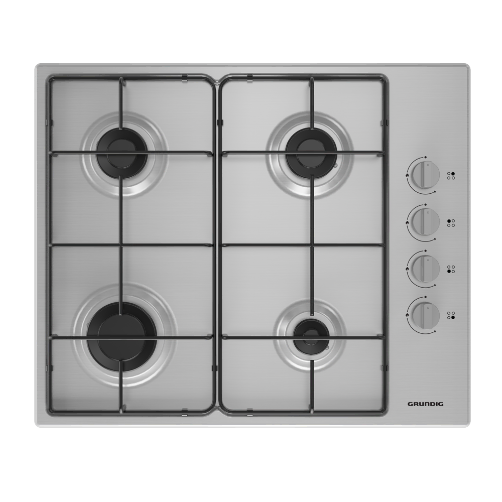 GIGR 612403 X Gazlı Cam Tablalı Ocak