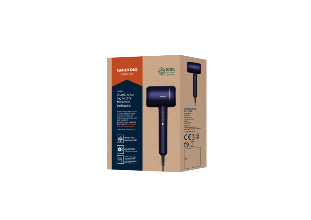 HD 9980 IONICA BLUE Saç Kurutma Makinesi